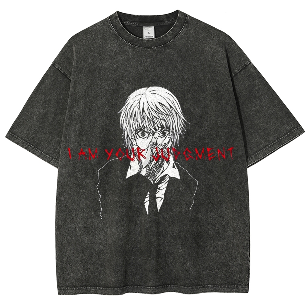 HunterxHunter Unisex Fit Washed T-Shirt 2502004495