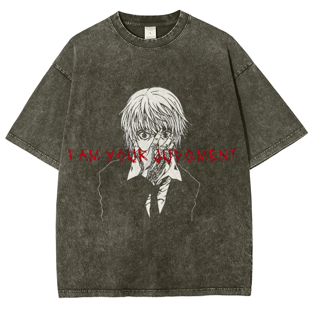 HunterxHunter Unisex Fit Washed T-Shirt 2502004495