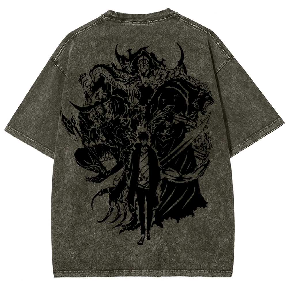 solo levelingUnisex Fit Washed T-Shirt 2502004720