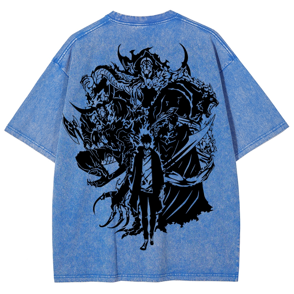 solo levelingUnisex Fit Washed T-Shirt 2502004720