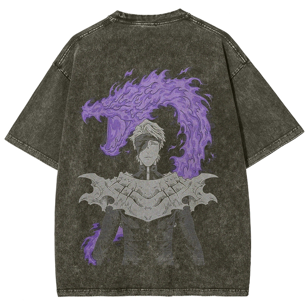Aizen Berserk Unisex Fit Washed T-Shirt 2502005089