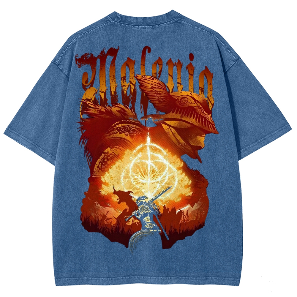 Elden Ring Unisex Fit Washed T-Shirt 2502005695