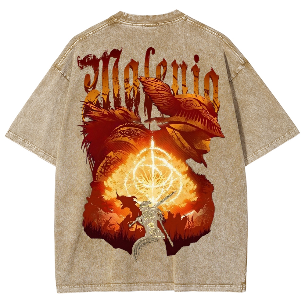 Elden Ring Unisex Fit Washed T-Shirt 2502005695