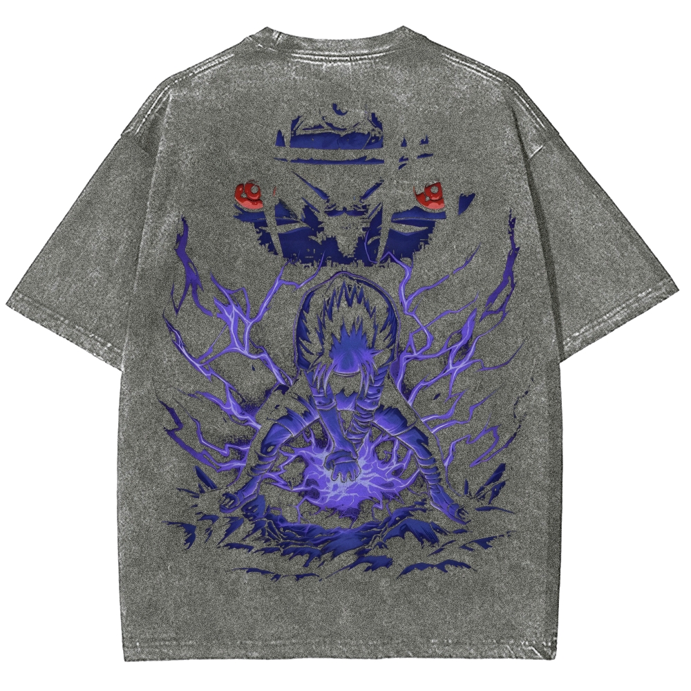Naruto Unisex Fit Washed T-Shirt 2502006793