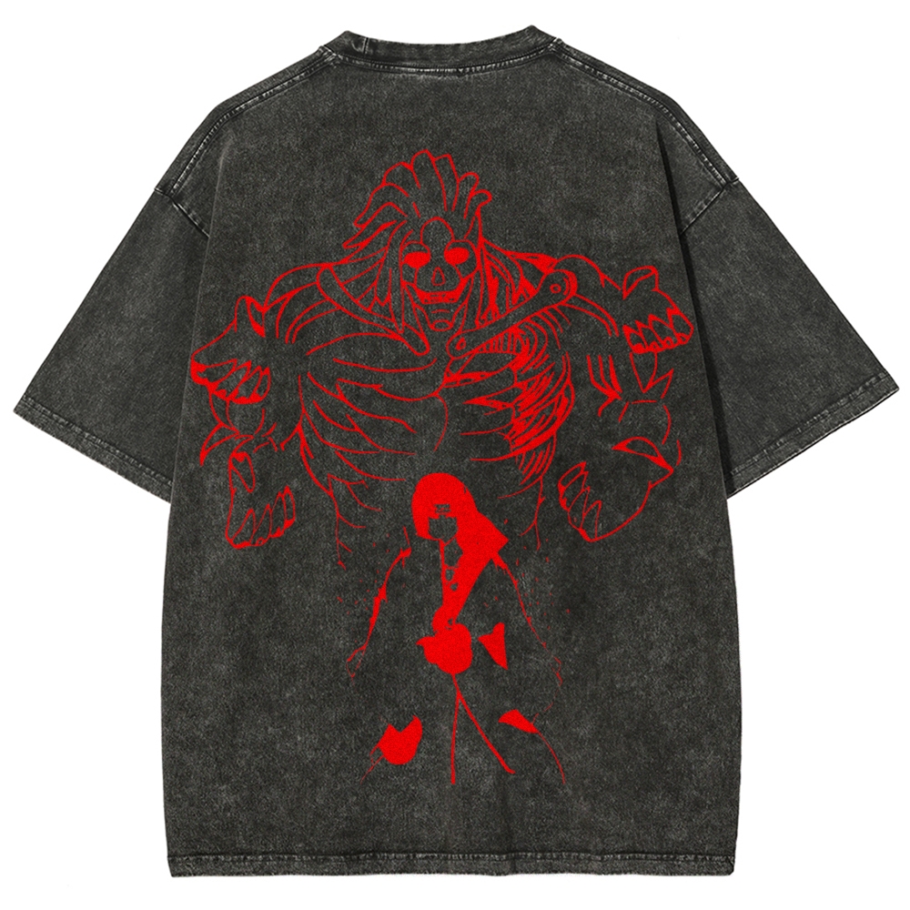 Naruto Unisex Fit Washed T-Shirt 2502006949