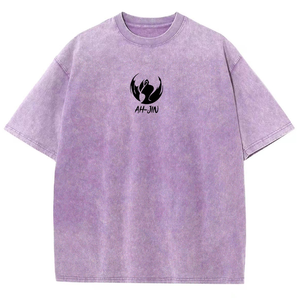 solo leveling Unisex Fit Washed T-Shirt 2502007458