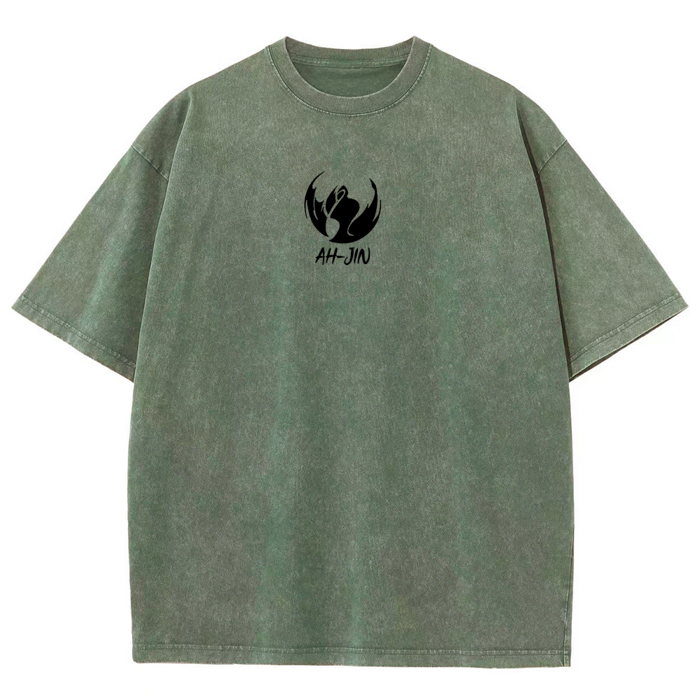 solo leveling Unisex Fit Washed T-Shirt 2502007458