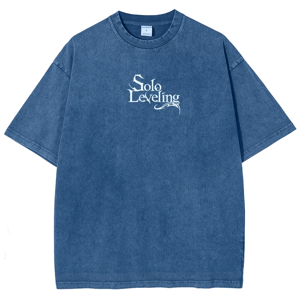 solo leveling Unisex Fit Washed T-Shirt 2502007479