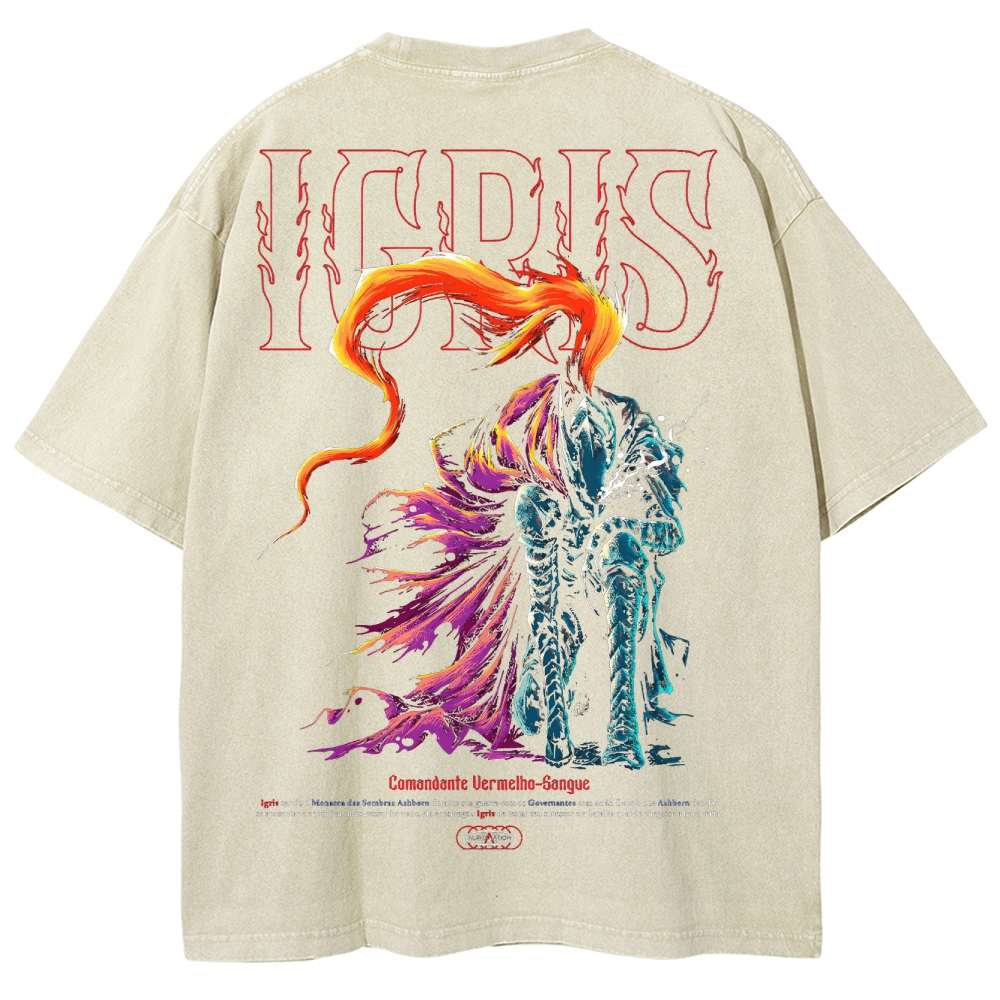 solo leveling Unisex Fit Washed T-Shirt 2502007508