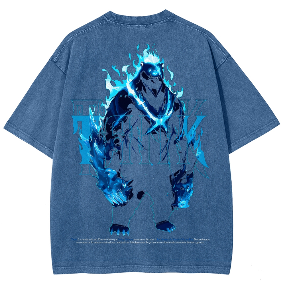 solo leveling Unisex Fit Washed T-Shirt 2502007514