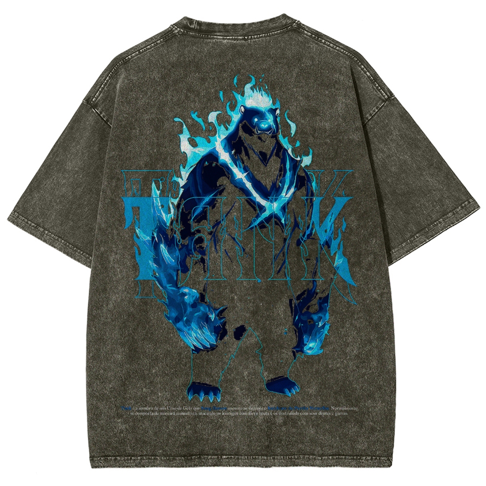 solo leveling Unisex Fit Washed T-Shirt 2502007514