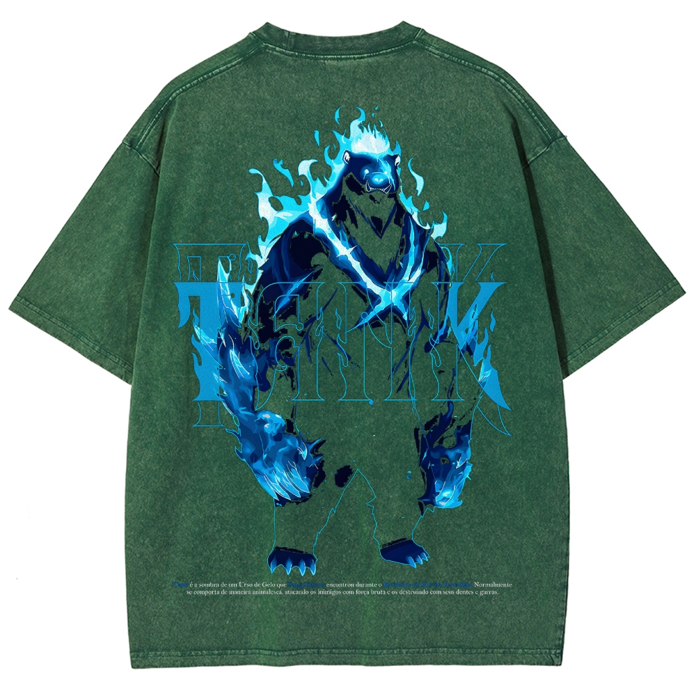 solo leveling Unisex Fit Washed T-Shirt 2502007514