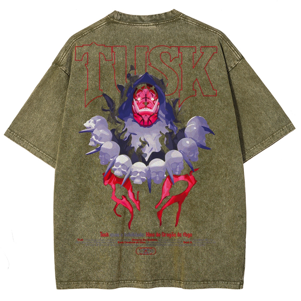 solo leveling Unisex Fit Washed T-Shirt 2502007520