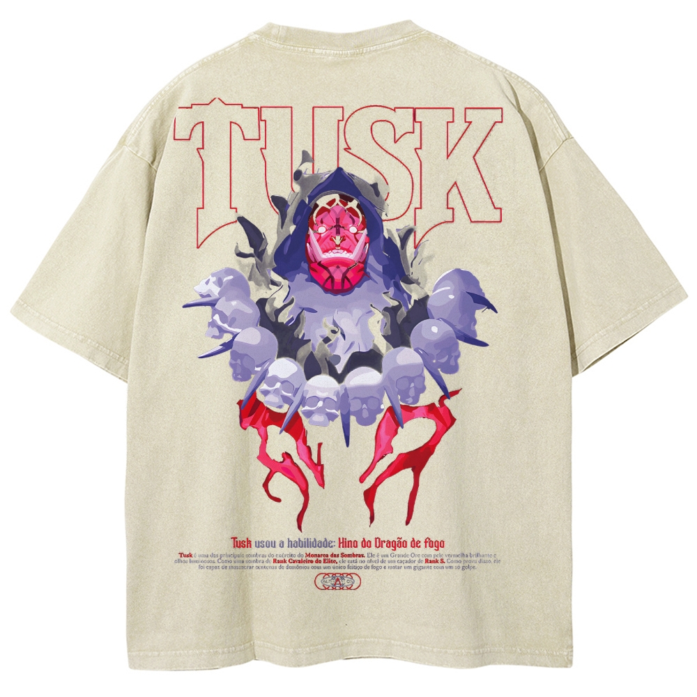 solo leveling Unisex Fit Washed T-Shirt 2502007520