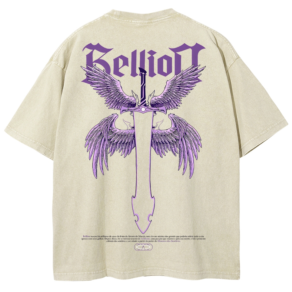 solo leveling Unisex Fit Washed T-Shirt 2502007529