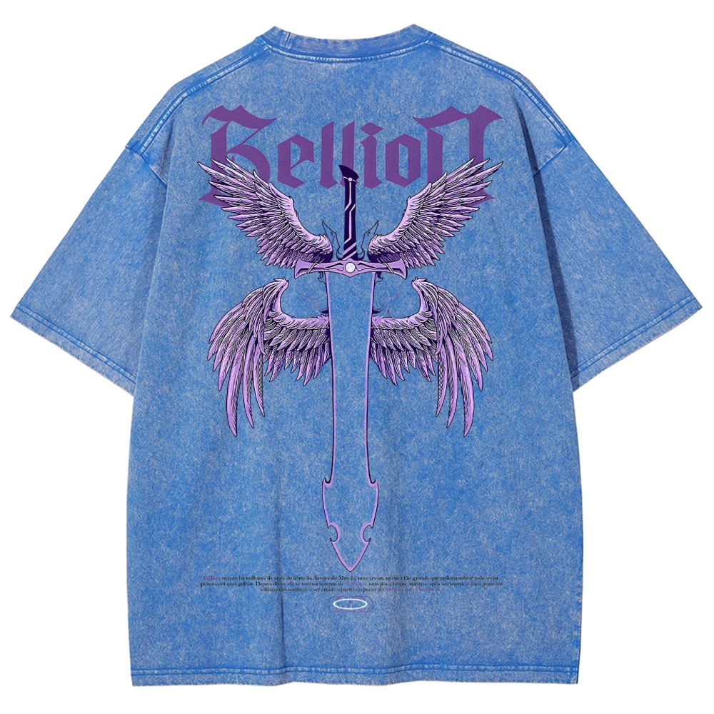 solo leveling Unisex Fit Washed T-Shirt 2502007529