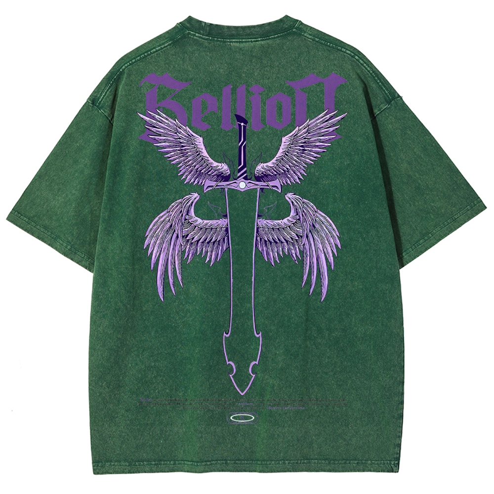 solo leveling Unisex Fit Washed T-Shirt 2502007529