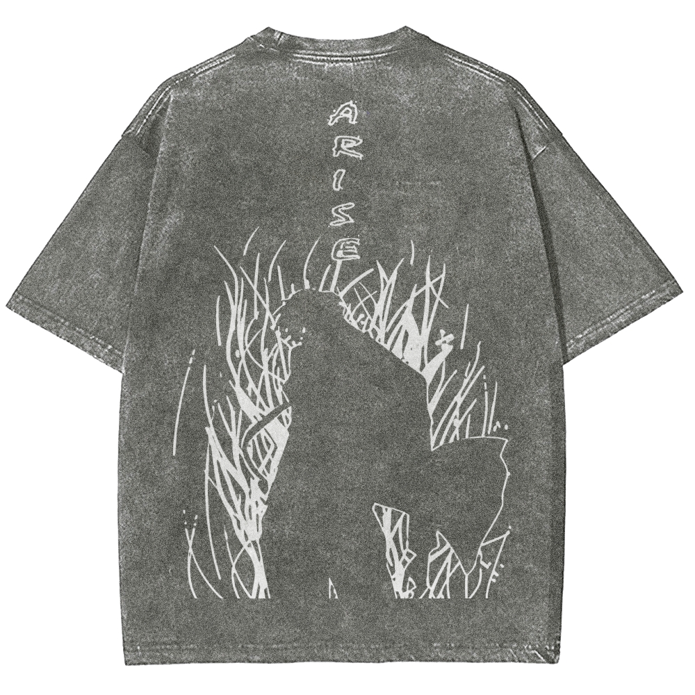 solo leveling Unisex Fit Washed T-Shirt 2502007607