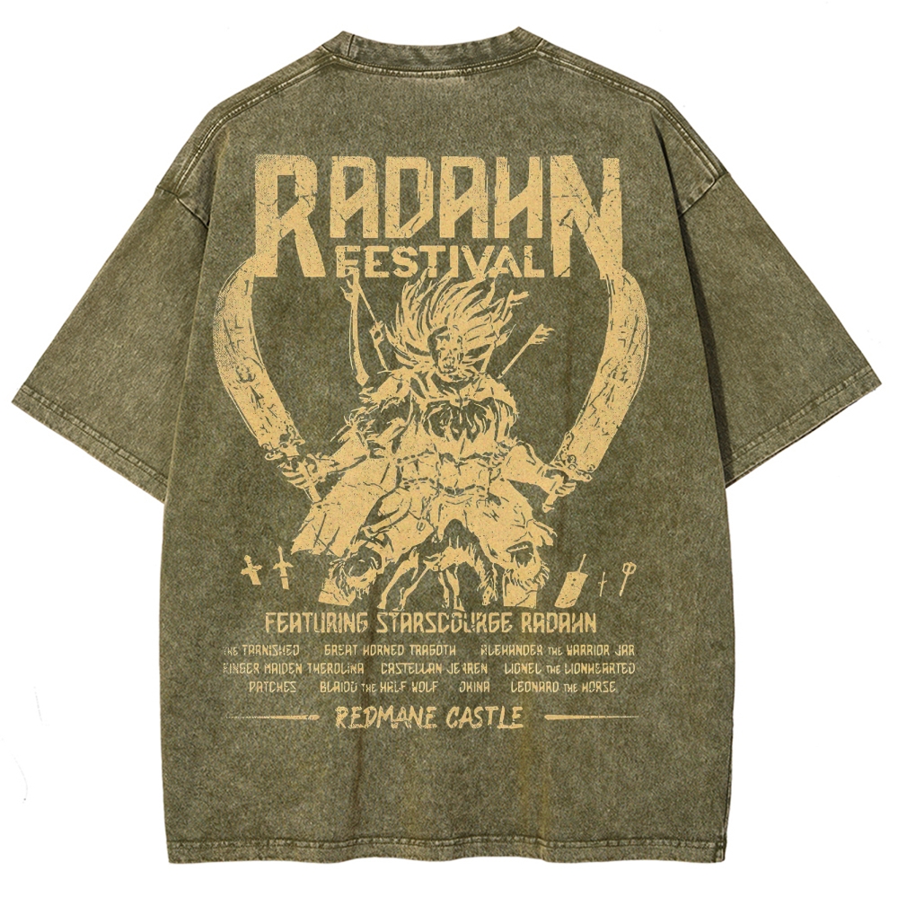 Elden Ring Elden Ring Unisex Fit Washed T-Shirt 2502008122