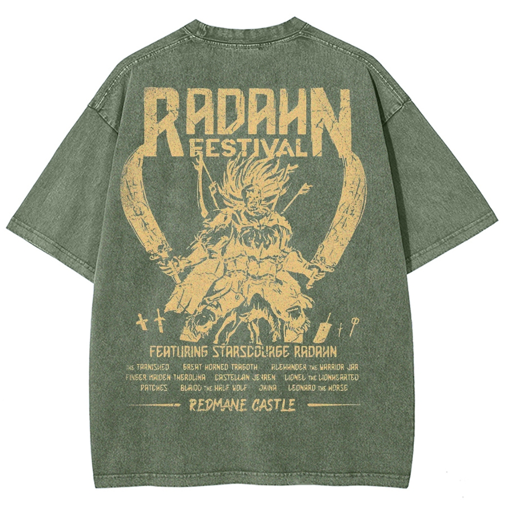 Elden Ring Elden Ring Unisex Fit Washed T-Shirt 2502008122