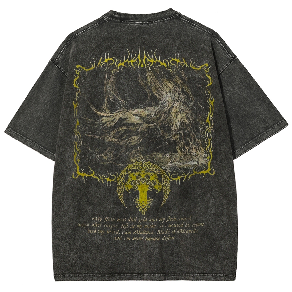 Elden Ring Elden Ring Unisex Fit Washed T-Shirt 2502008125