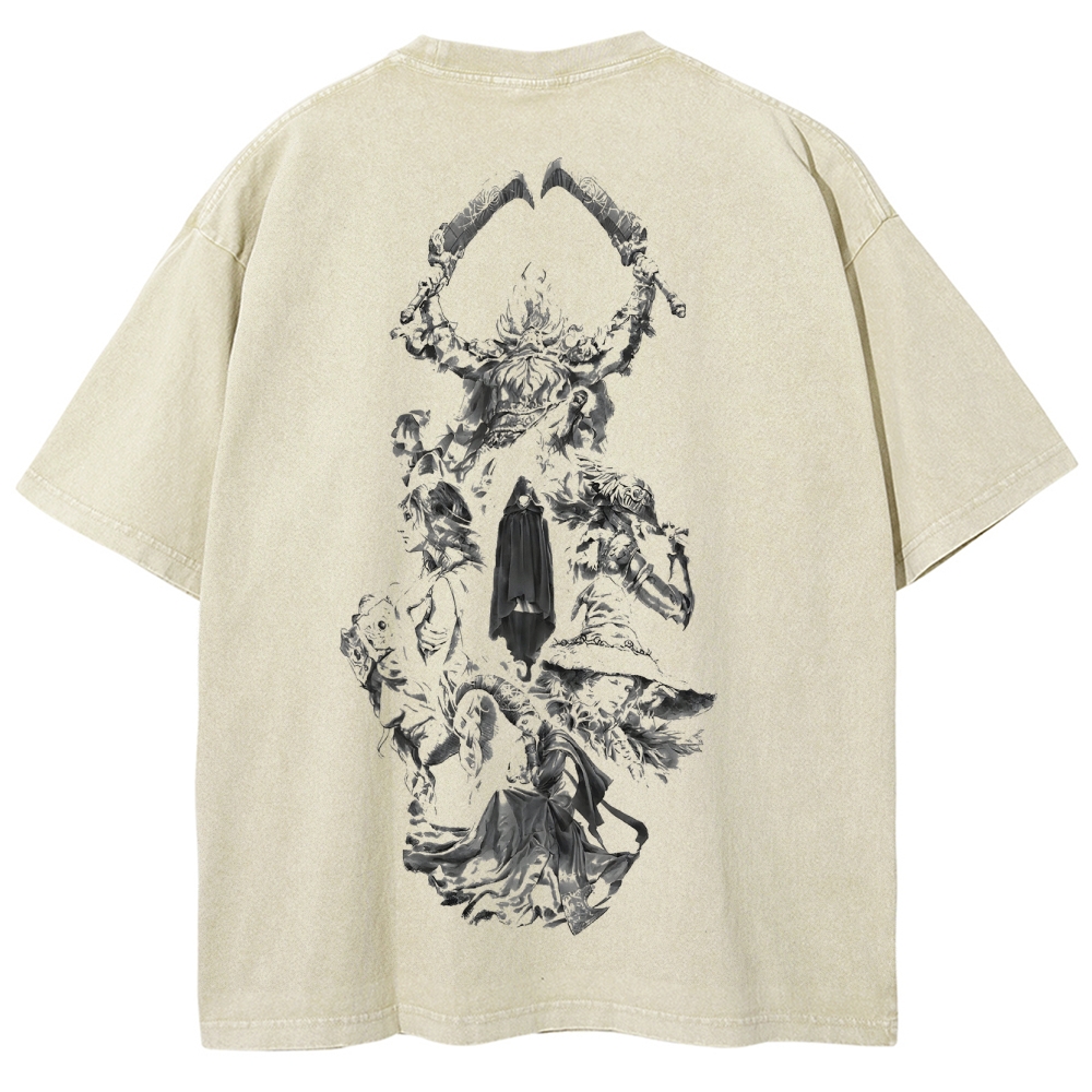 Elden Ring Elden Ring Unisex Fit Washed T-Shirt 2502008142