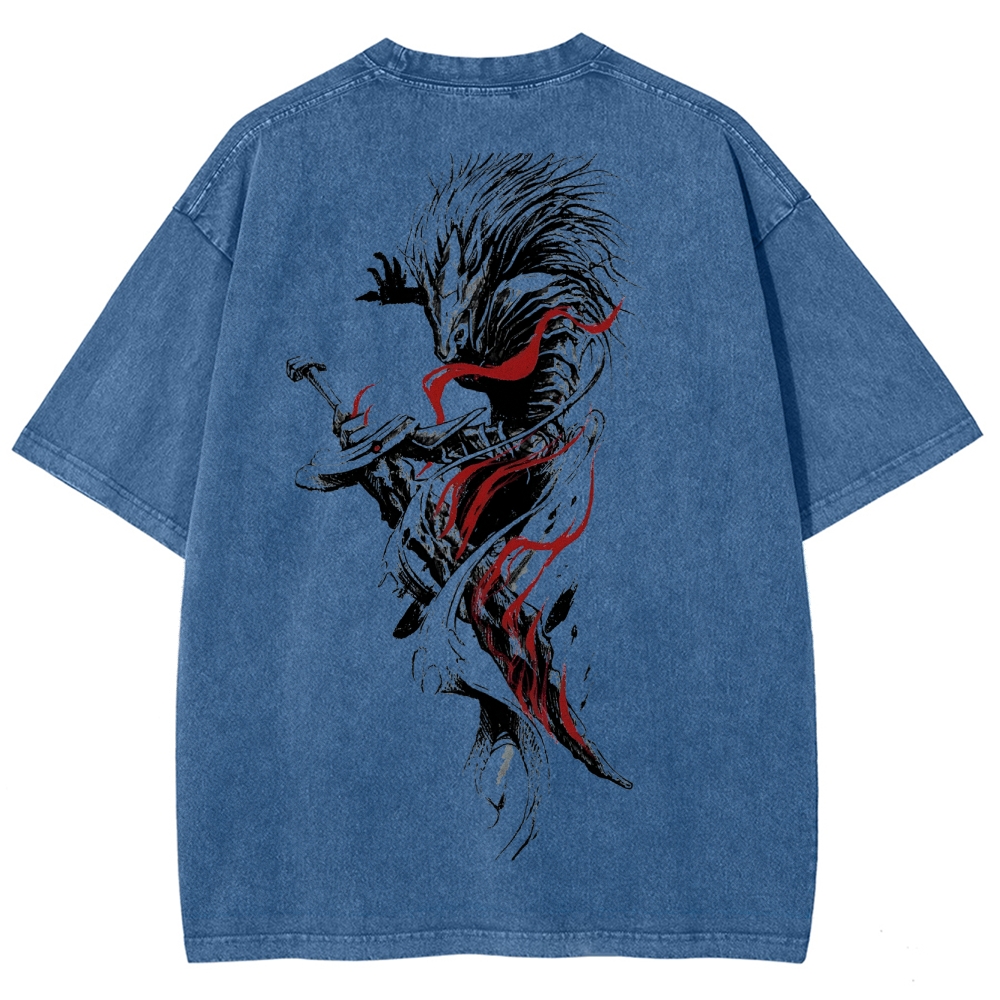 Elden Ring Elden Ring Unisex Fit Washed T-Shirt 2502008144