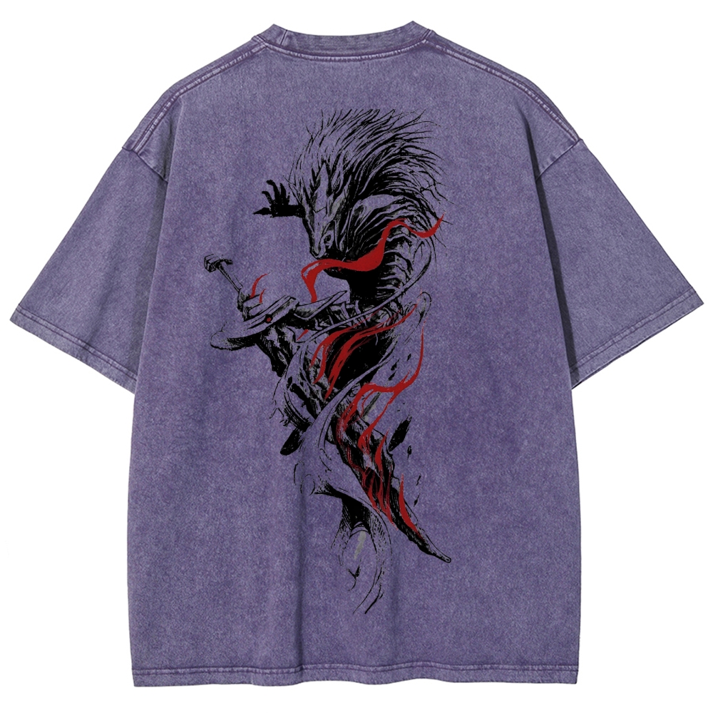 Elden Ring Elden Ring Unisex Fit Washed T-Shirt 2502008144