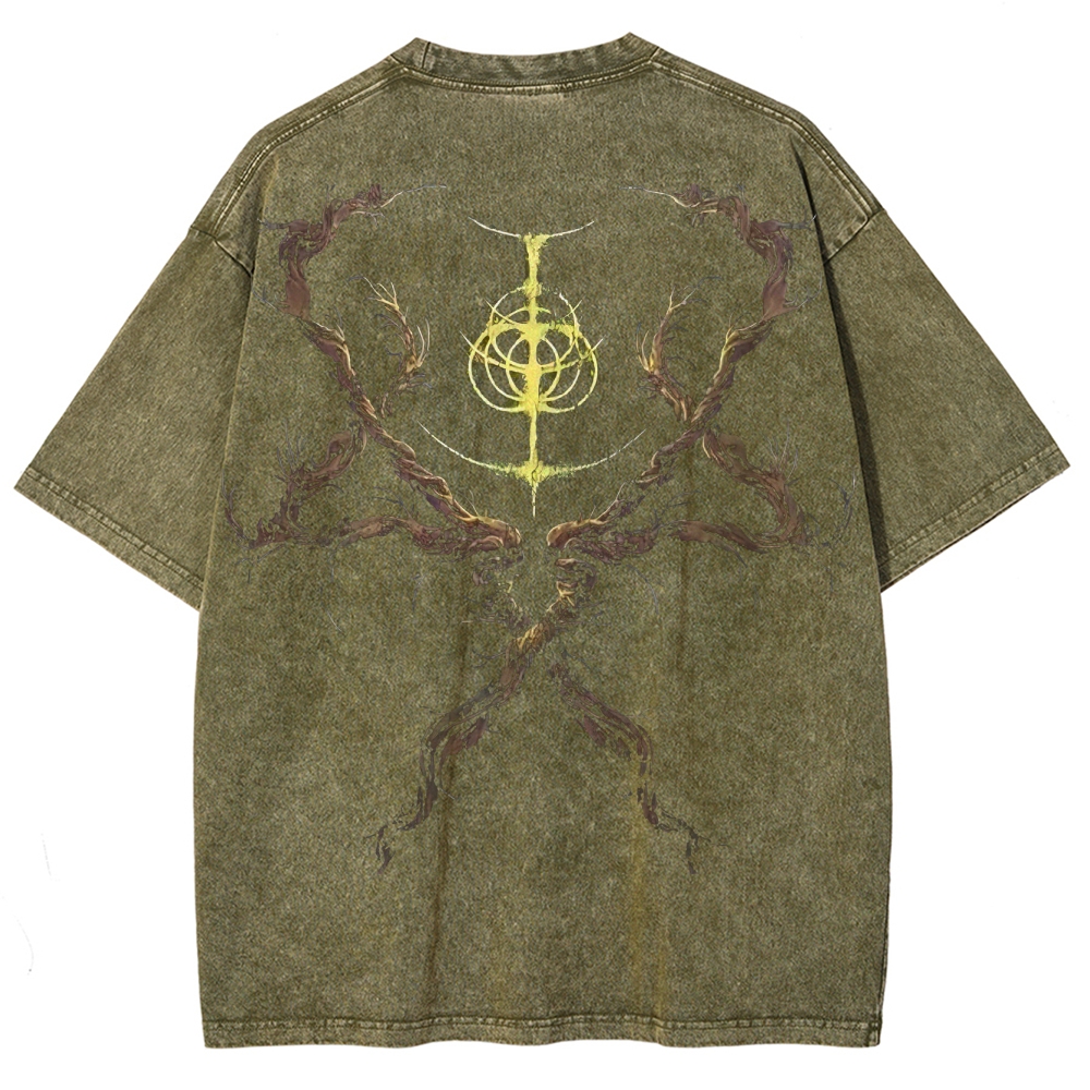 Elden Ring Elden Ring Unisex Fit Washed T-Shirt 2502008191