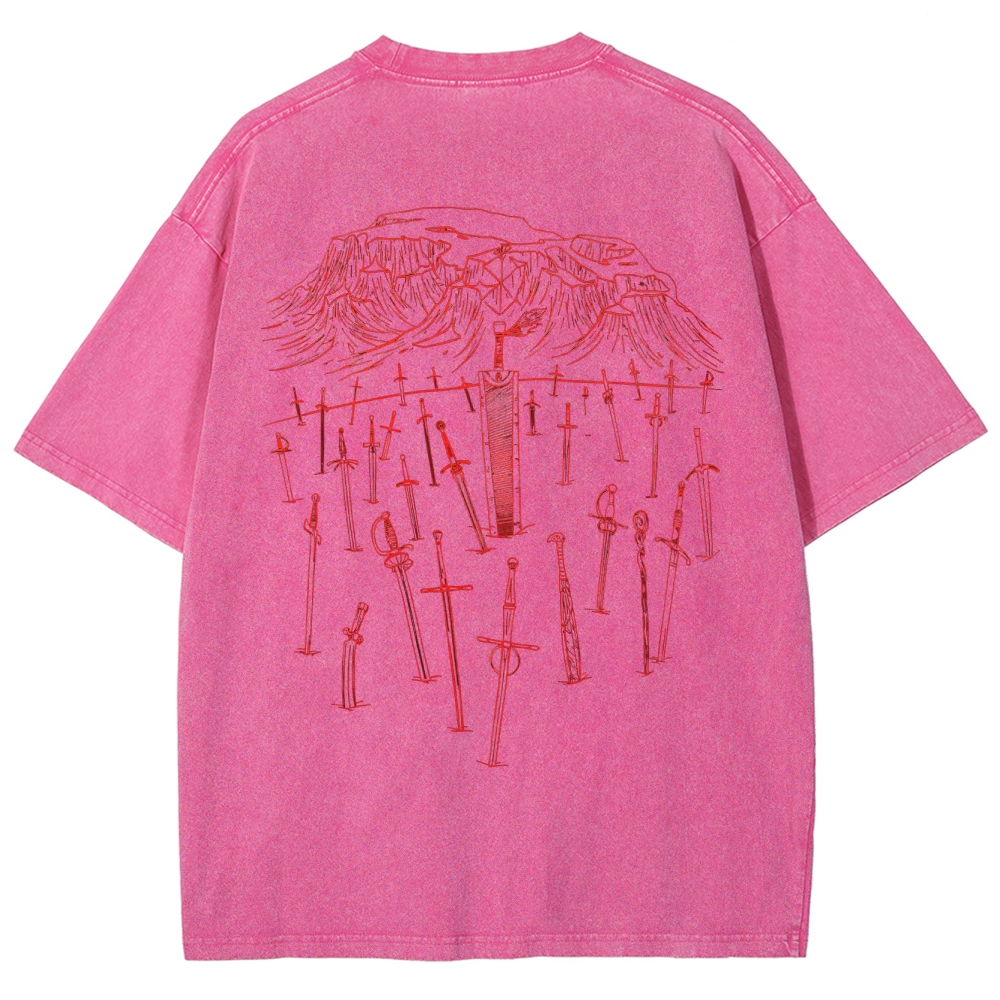 Berserk Unisex Fit Washed T-Shirt 250207203