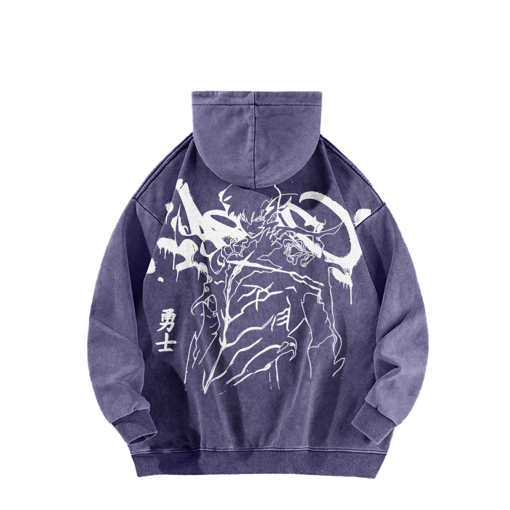 Casual Washed Hoodie