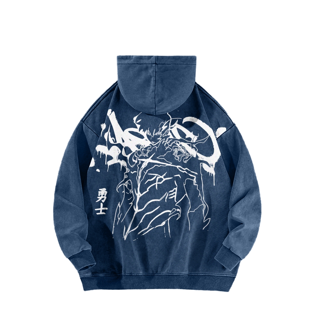 Casual Washed Hoodie