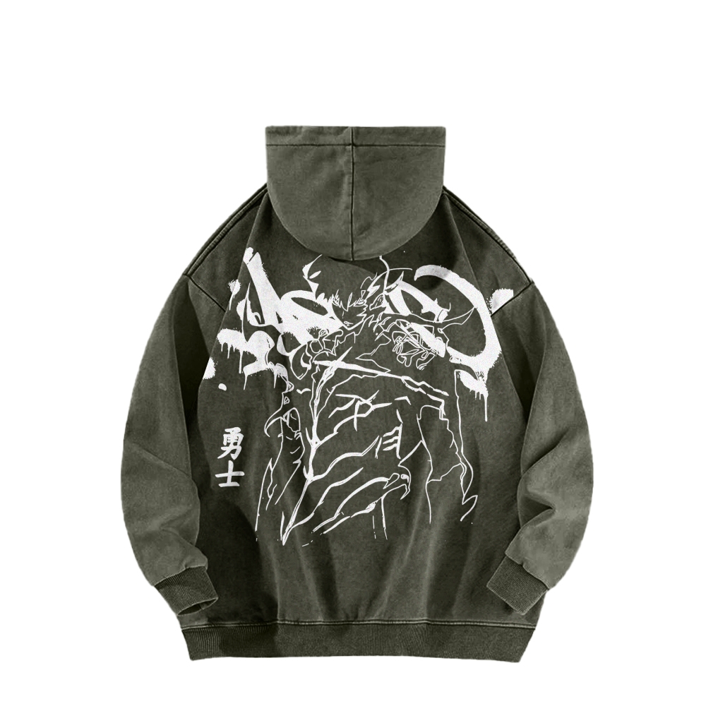 Casual Washed Hoodie