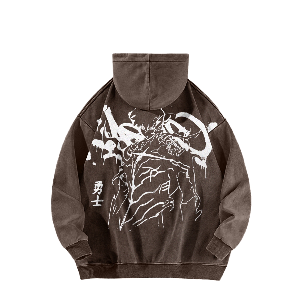 Casual Washed Hoodie