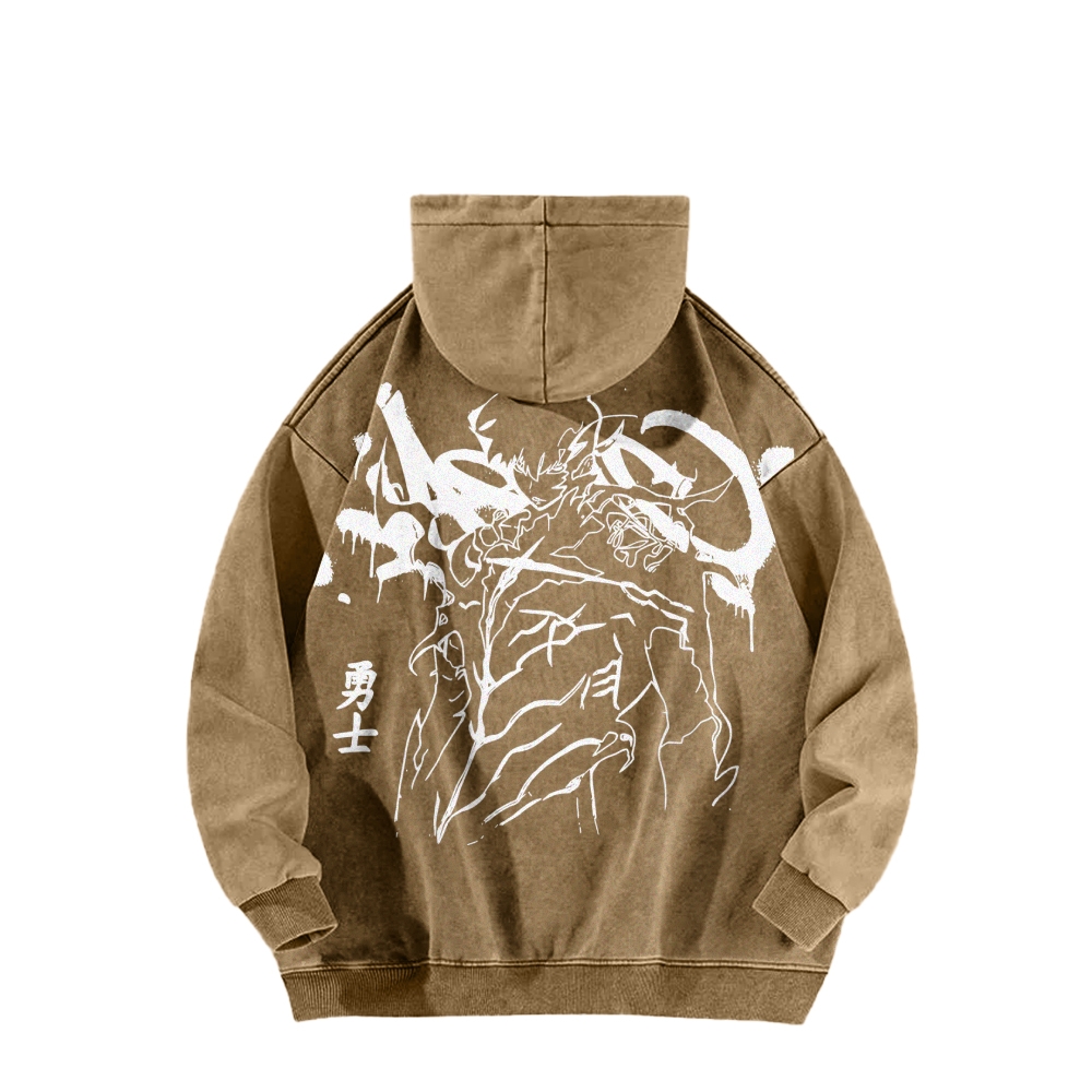 Casual Washed Hoodie