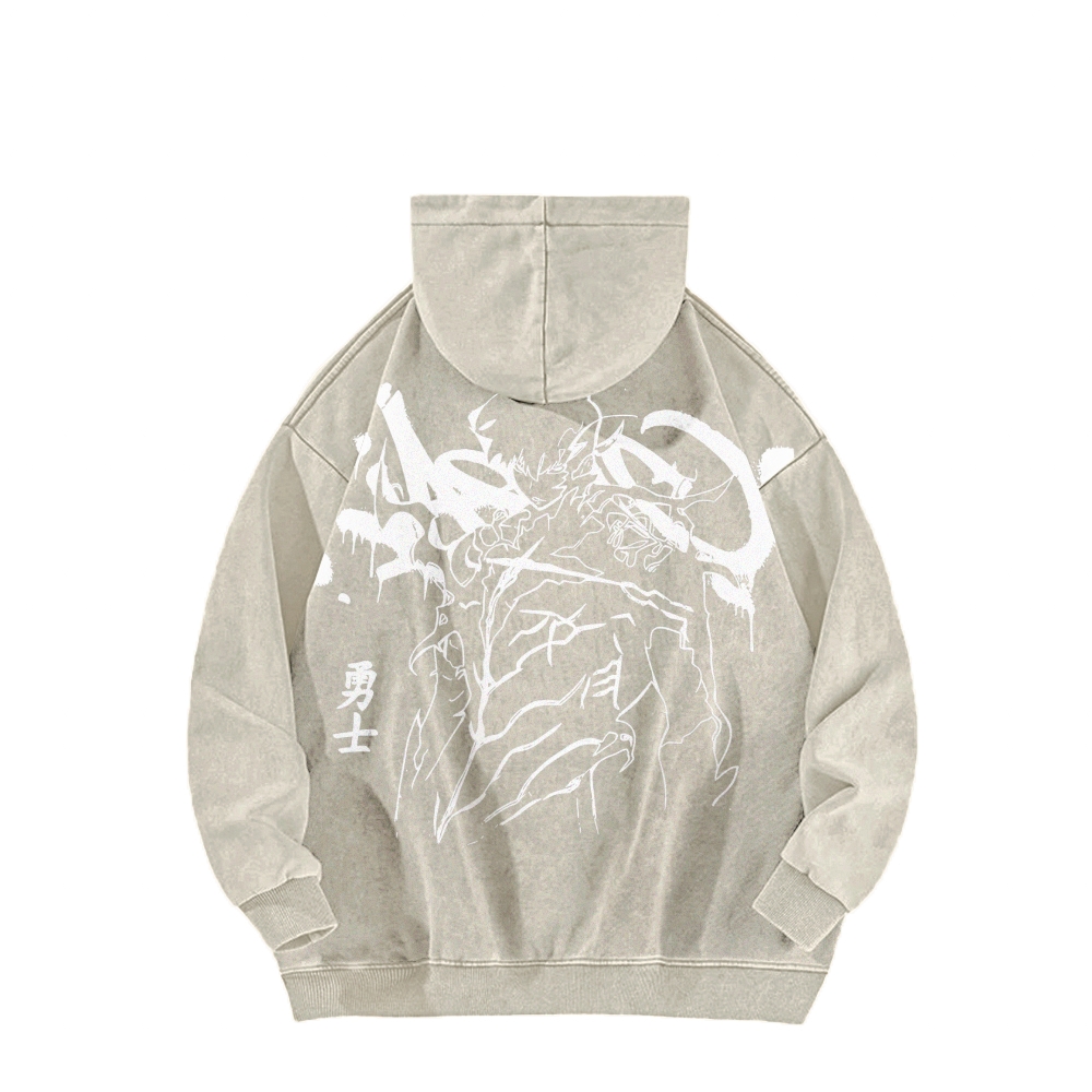 Casual Washed Hoodie