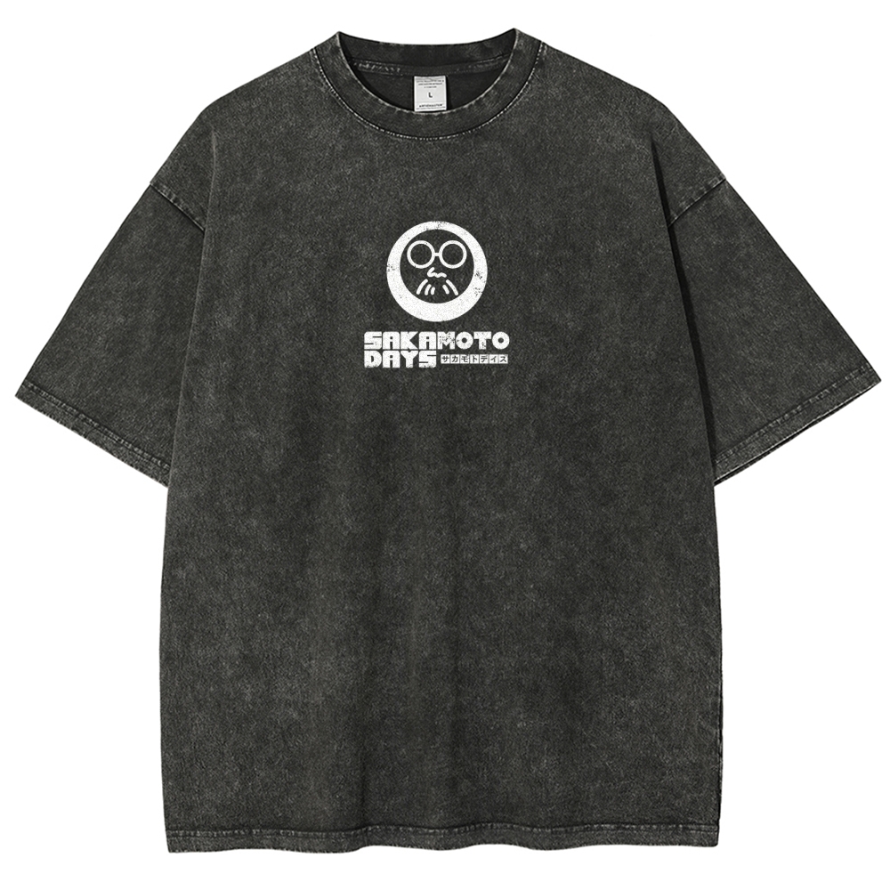 Sakamoto days Unisex Fit Washed T-Shirt 2502009421