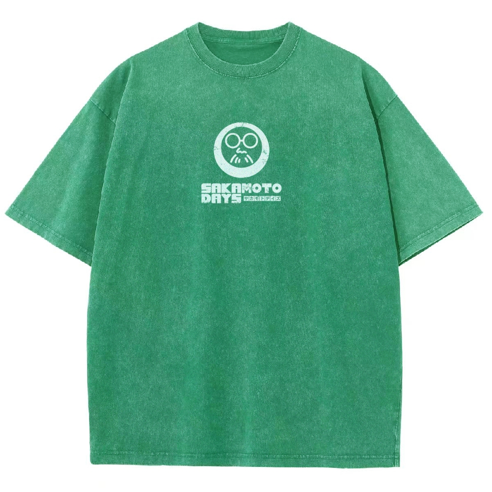 Sakamoto days Unisex Fit Washed T-Shirt 2502009421