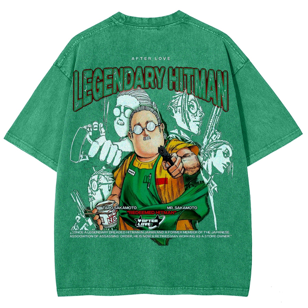 Sakamoto days Unisex Fit Washed T-Shirt 2502009421