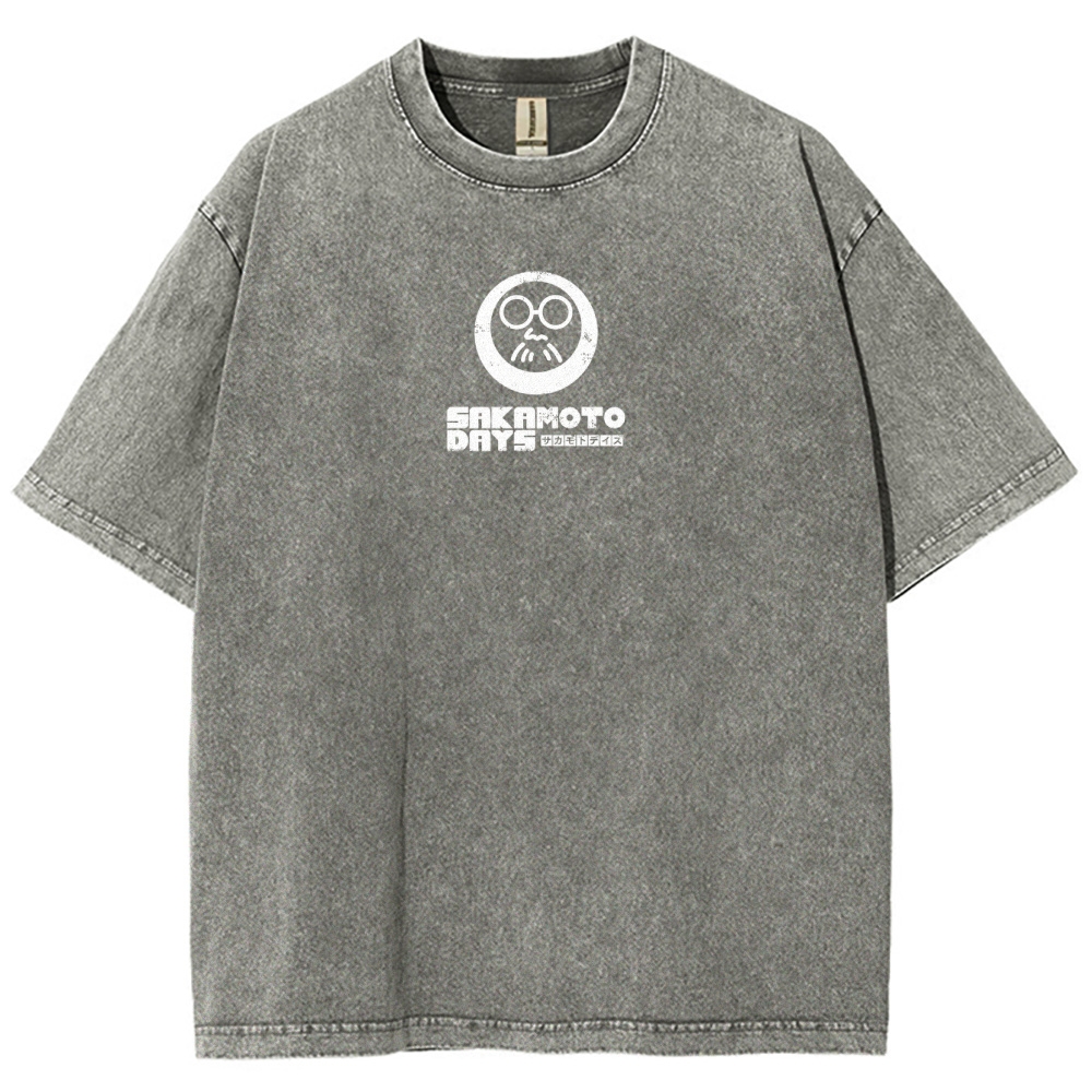 Sakamoto days Unisex Fit Washed T-Shirt 2502009421