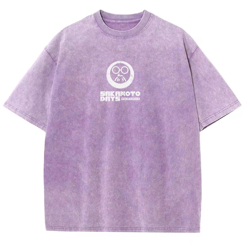 Sakamoto days Unisex Fit Washed T-Shirt 2502009421