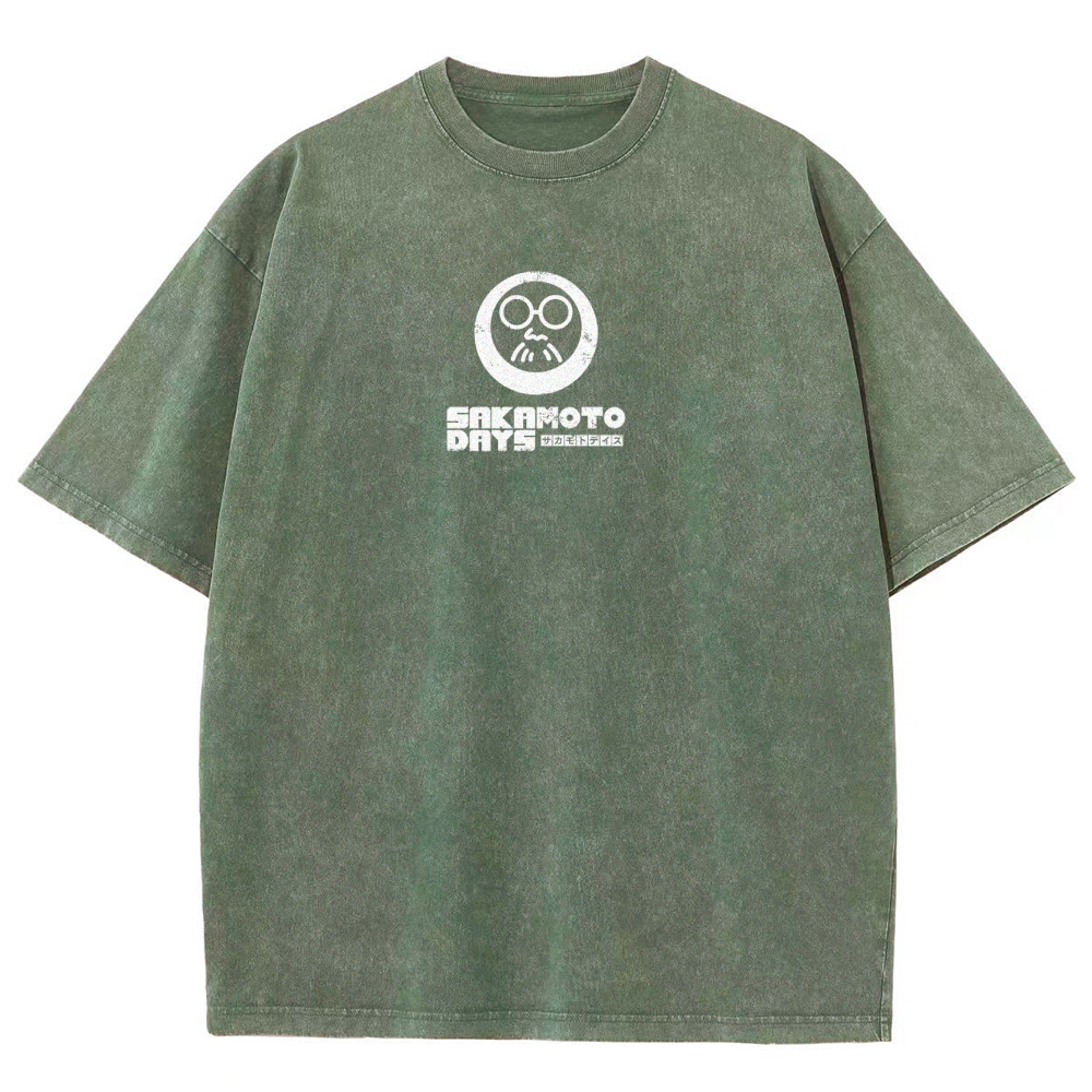 Sakamoto days Unisex Fit Washed T-Shirt 2502009421