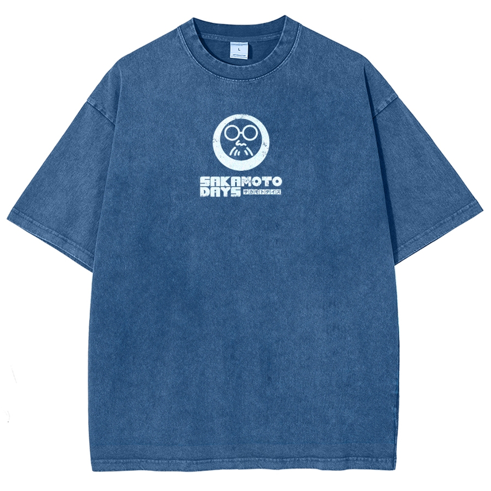 Sakamoto days Unisex Fit Washed T-Shirt 2502009423