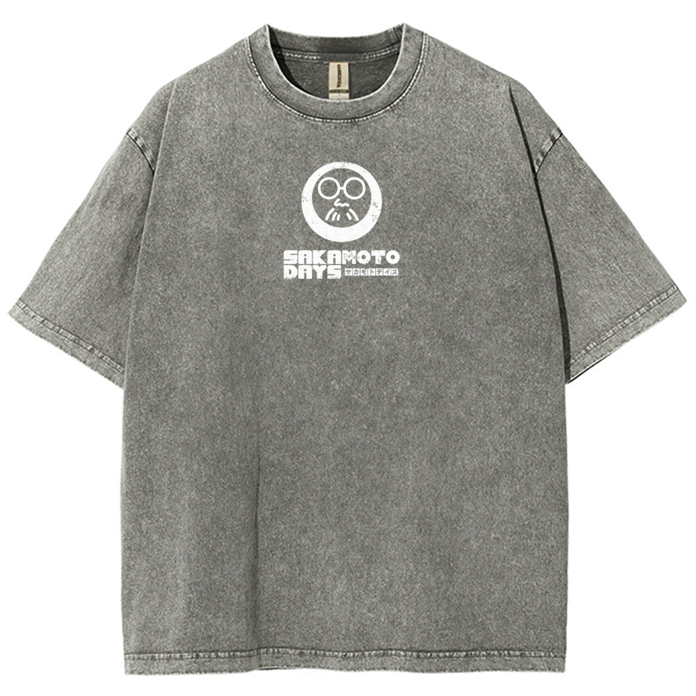Sakamoto days Unisex Fit Washed T-Shirt 2502009423