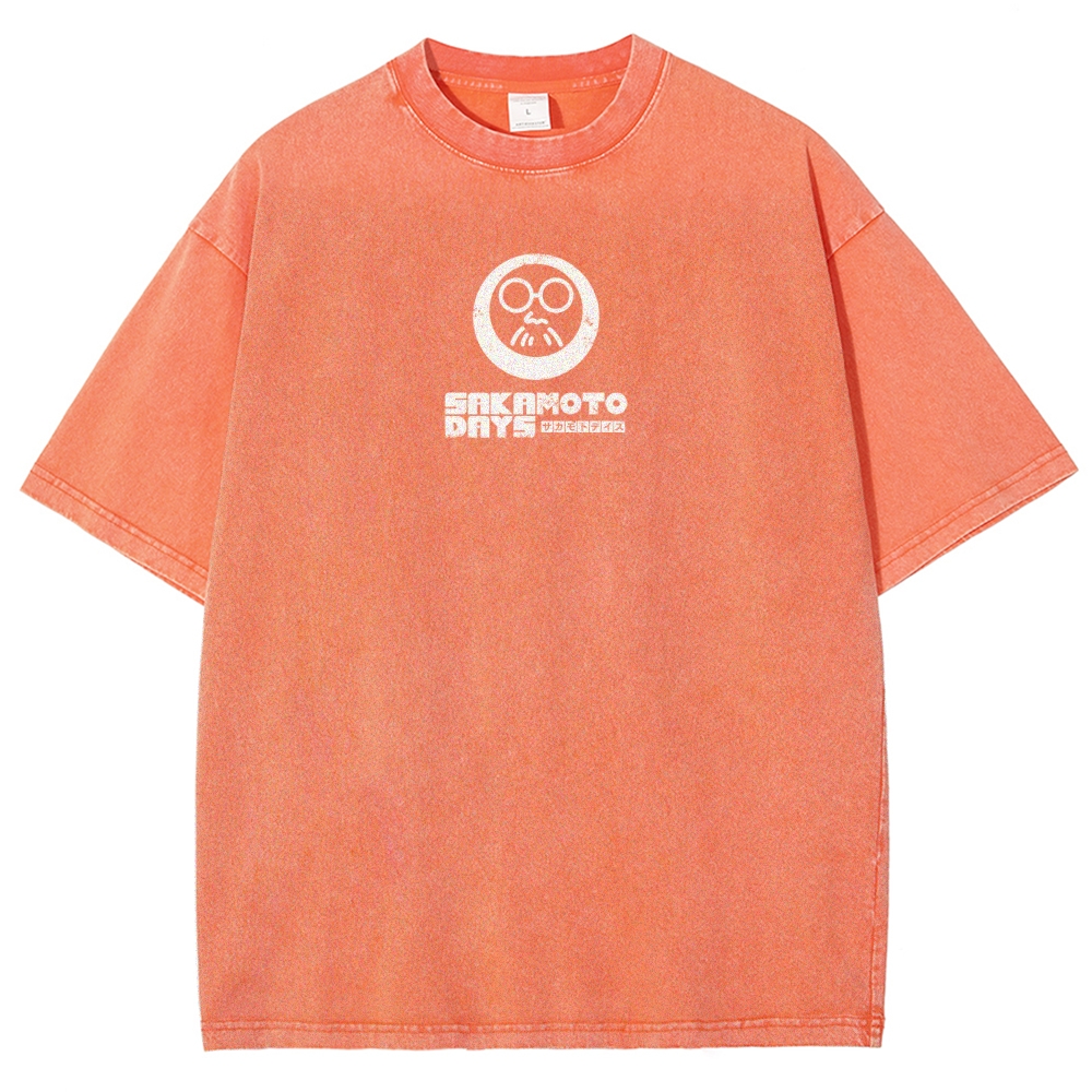 Sakamoto days Unisex Fit Washed T-Shirt 2502009423