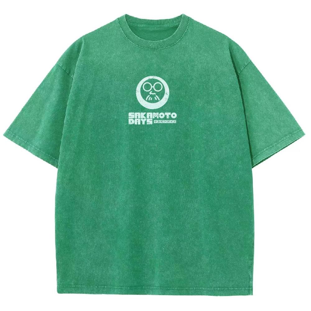Sakamoto days Unisex Fit Washed T-Shirt 2502009424