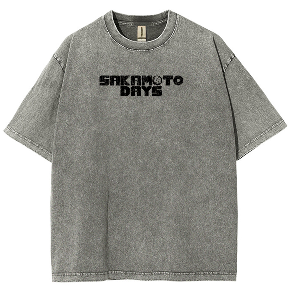 Sakamoto days Unisex Fit Washed T-Shirt 2502009429