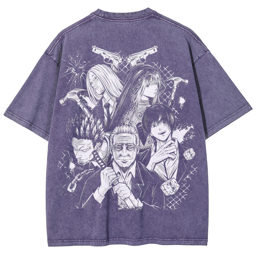 Sakamoto days Unisex Fit Washed T-Shirt 2502009429