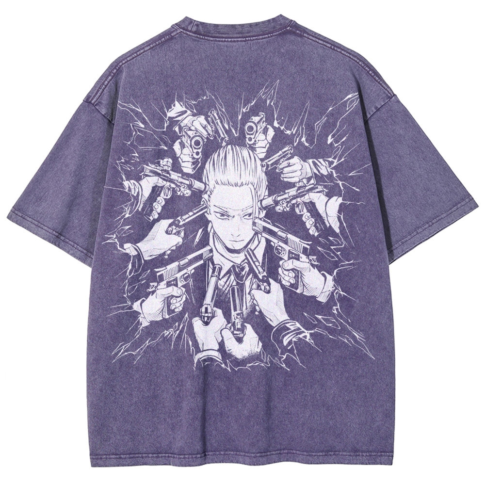 Sakamoto days Unisex Fit Washed T-Shirt 2502009436