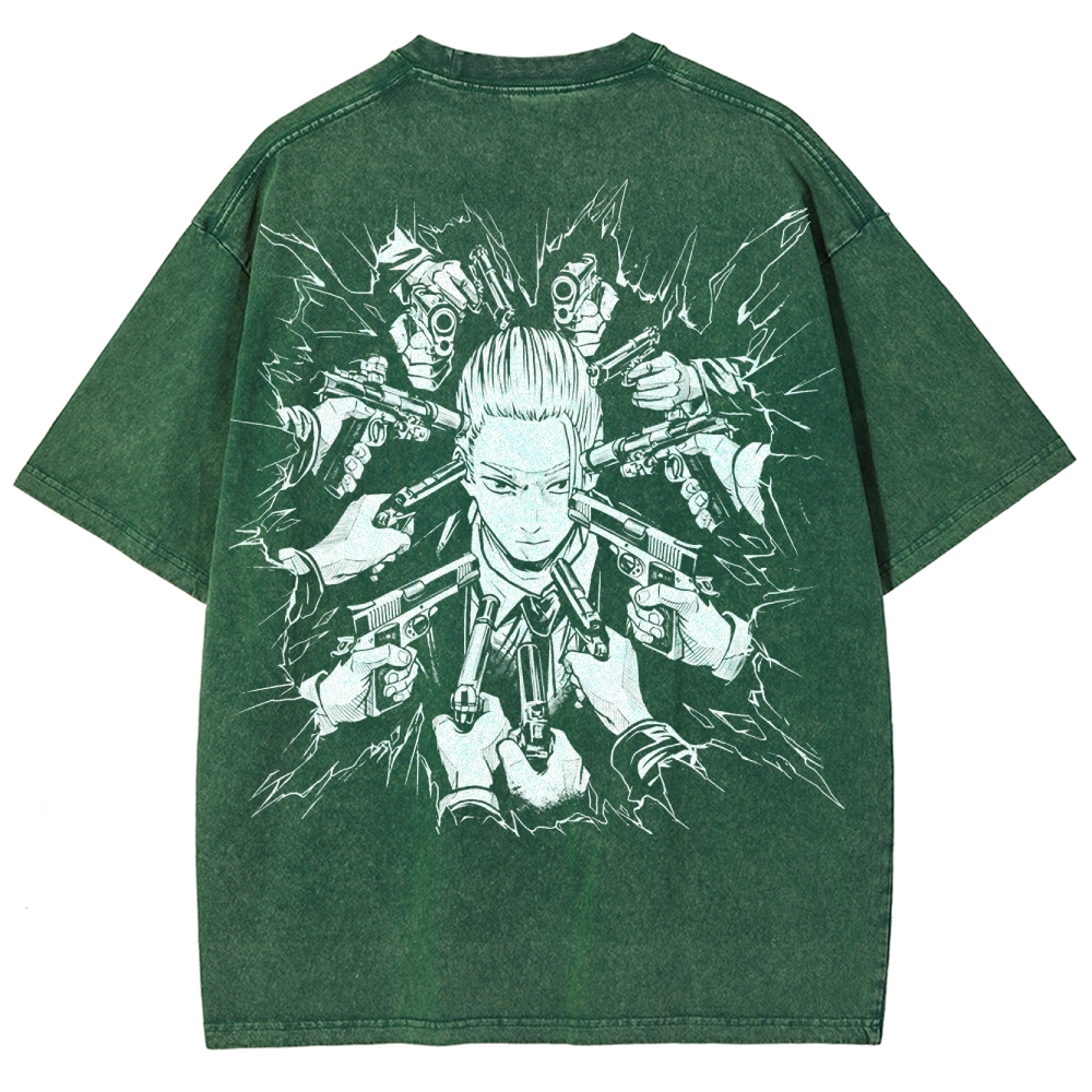 Sakamoto days Unisex Fit Washed T-Shirt 2502009436